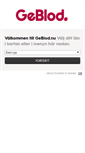 Mobile Screenshot of geblod.nu