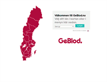 Tablet Screenshot of geblod.nu